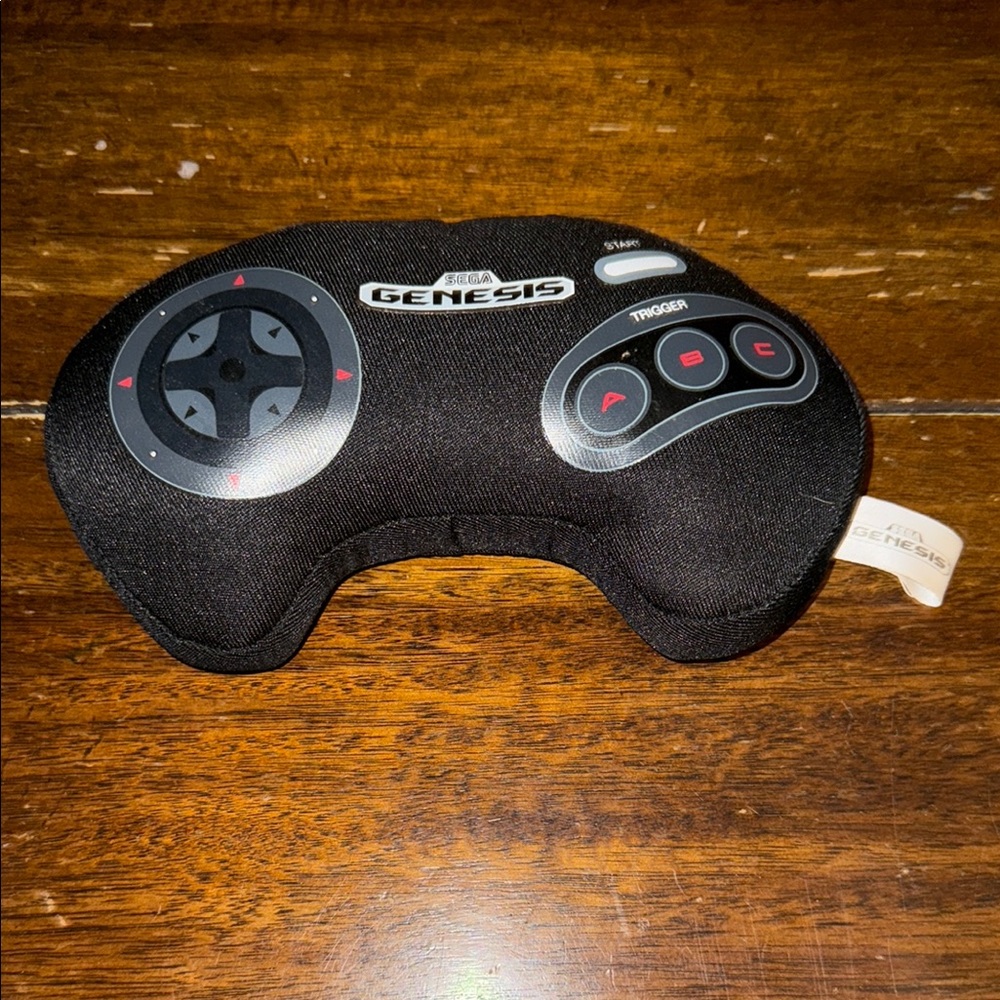 Sega Genesis Black Stuffed Toy‎ Controller